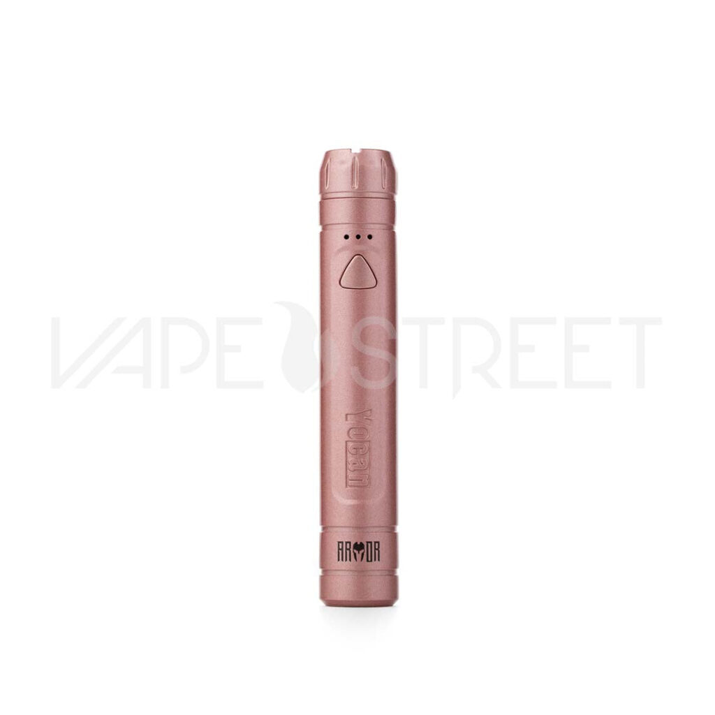 Yocan-Armor-Battery-Color-Rose-Gold YoCan Armor 510 Vape Battery Pink
