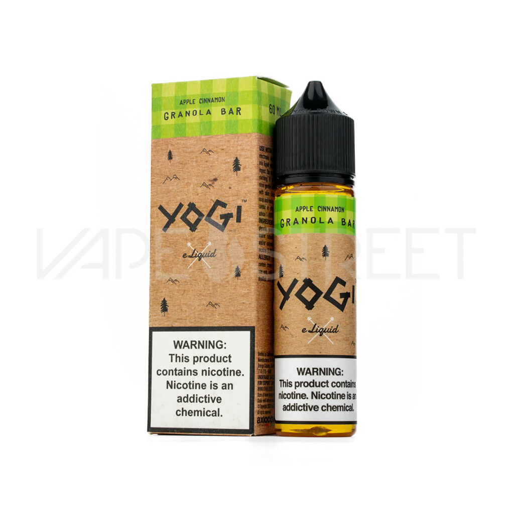 Yogi-Apple-Cinnamon-Granola-Bar Apple Cinnamon Granola Bar by Yogi E-Liquids 60ml