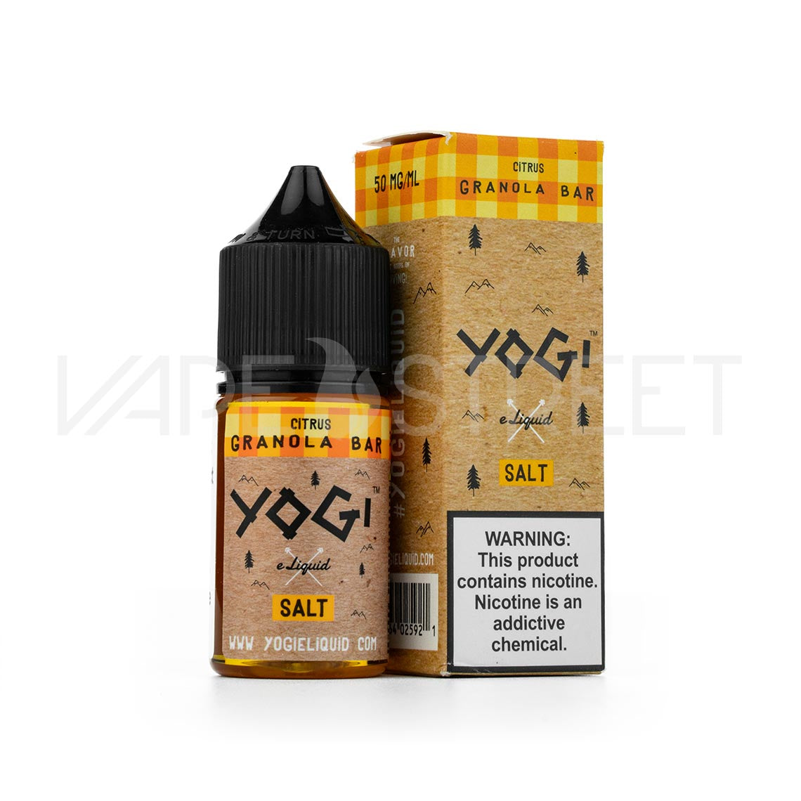 Yogi Salt Citrus Granola Bar 30mL Vape Juice