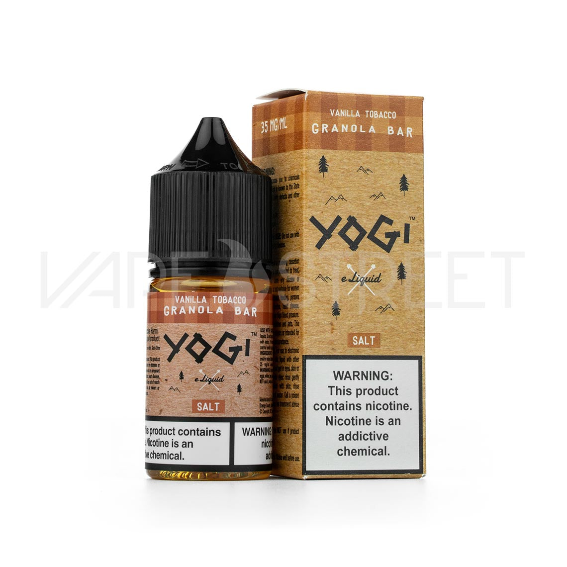 Yogi Salt Vanilla Tobacco Granola Bar 30mL Vape Juice