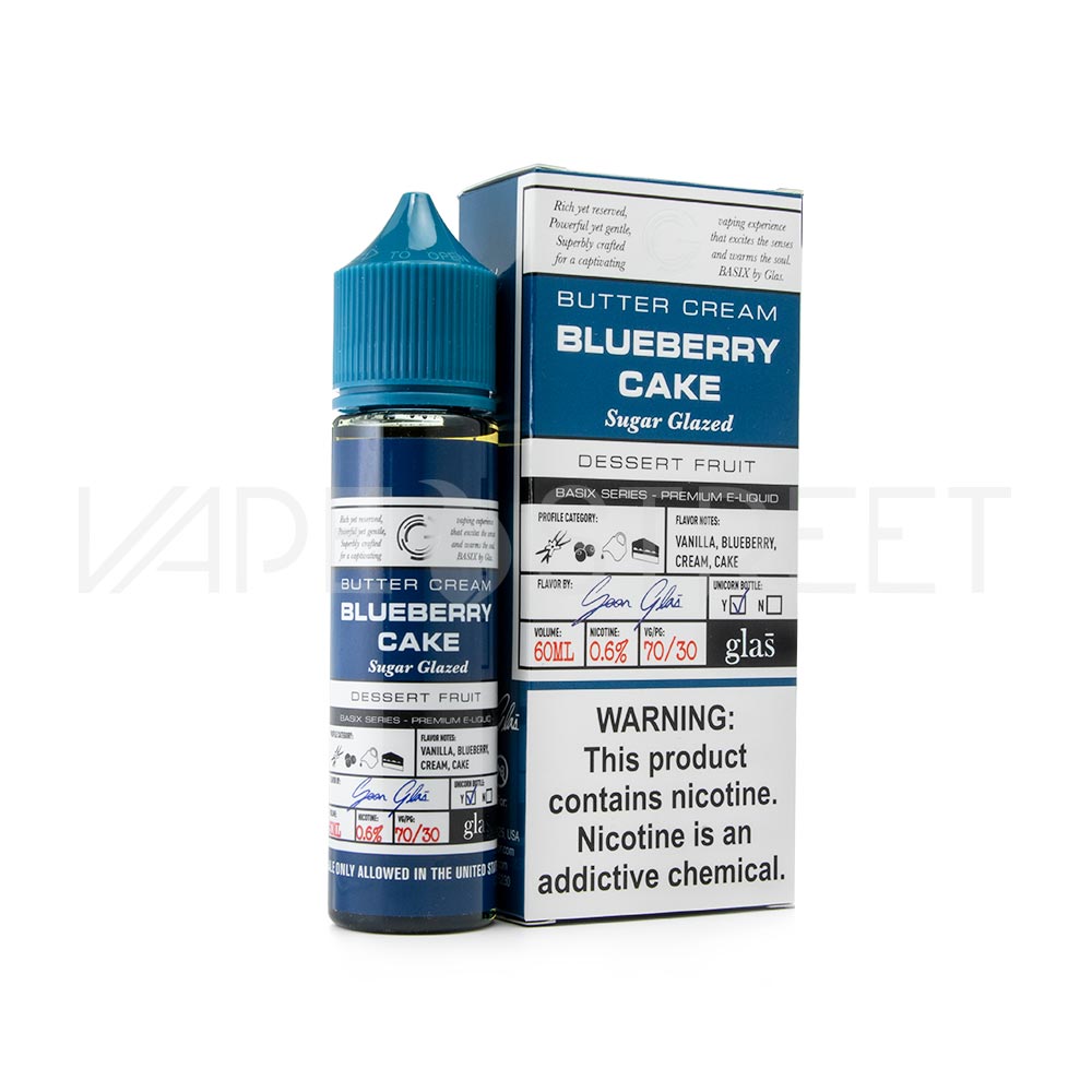 glas-basix-series-blueberry-cake Glas Basix Series Blueberry Cake Vape Juice
