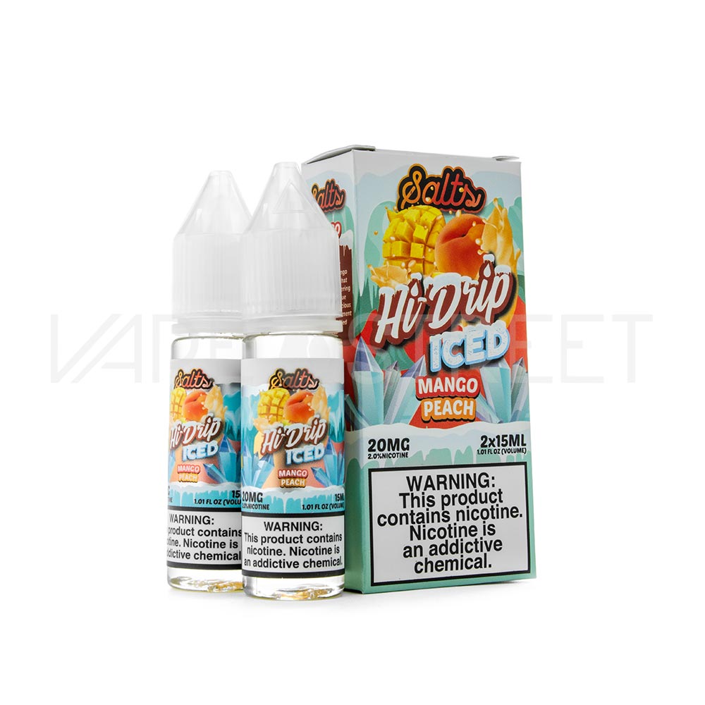 Hi-Drip Salts Mango Peach Iced
