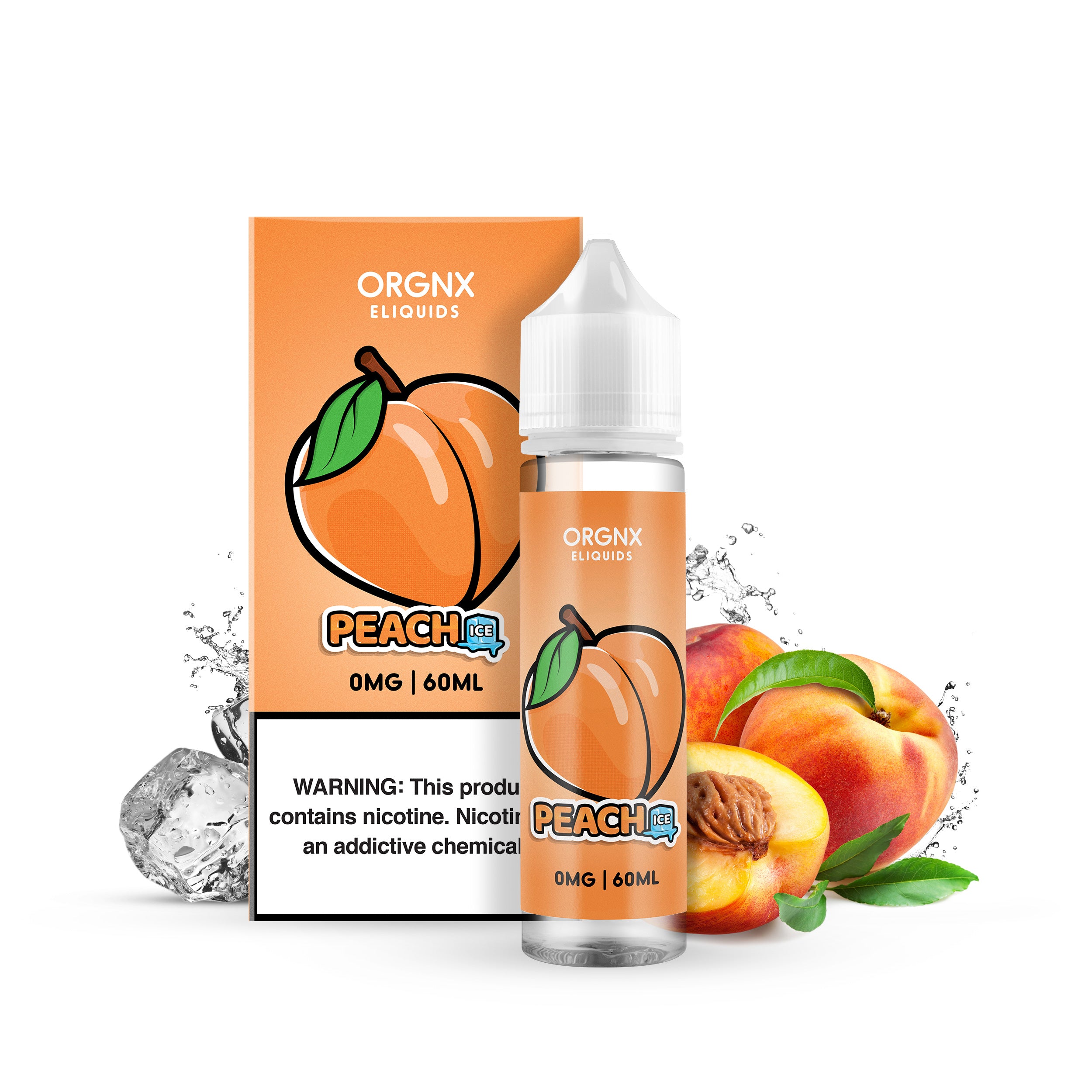 orgnx-eliquids-peach-ice-60ml ORGNX Eliquids Peach Ice (60ml)