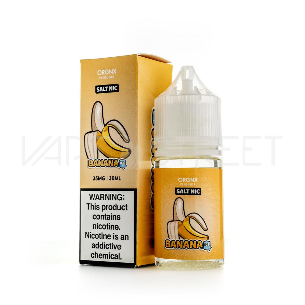 ORGNX ELiquids Salt Nic Banana Ice