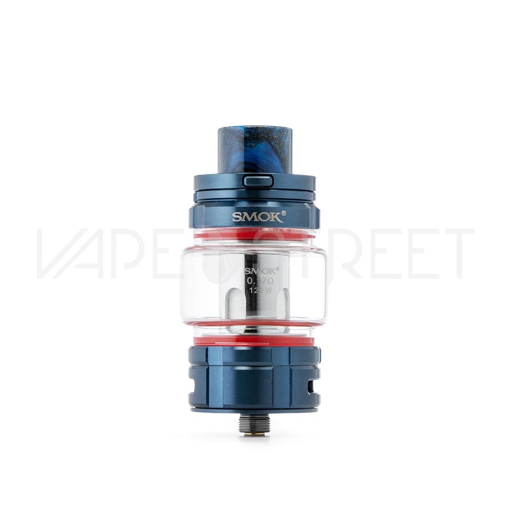 smok-tfv16-tank-blue SMOK TFV16 Mesh Tank Blue