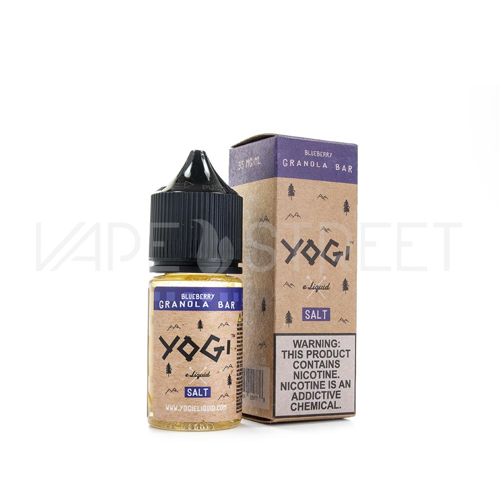 yogi-eliquid-salt-blueberry-granola-bar Yogi Salt Blueberry Granola Bar 30ml